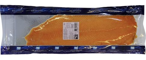 10042 - Kallrökt laxfilé skivad