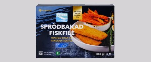 1841 - Alaska Pollockfilé Sprödbakad MSC