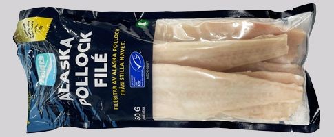 1845 - Alaska pollock filé MSC