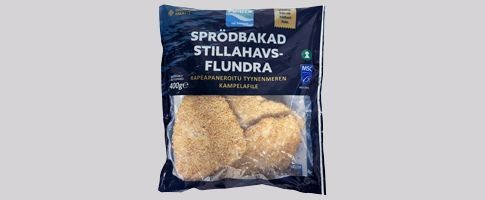 1852 - Stillahavsflundra sprödbakad MSC