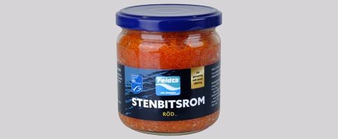 8232 - Stenbitsrom, röd, 340g/burk, MSC